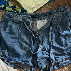 Max jeans linen shorts